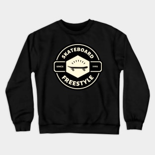 Skate freestyle X planche éclat Crewneck Sweatshirt